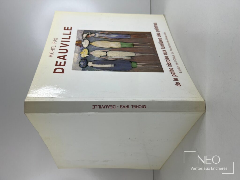 Couverture du livre Deauville de Michel Ipas sur fond clair