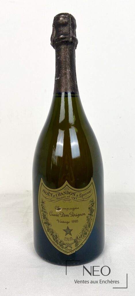Bouteille de champagne Moët & Chandon Dom Pérignon Vintage 1995