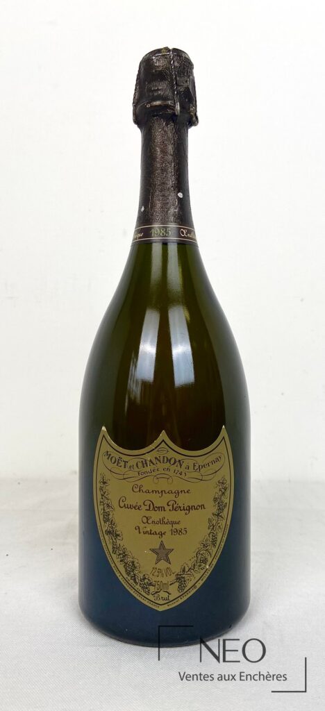 Bouteille de champagne Moët & Chandon Dom Pérignon Vintage 1985