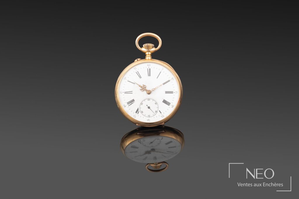 Montre à gousset en or jaune