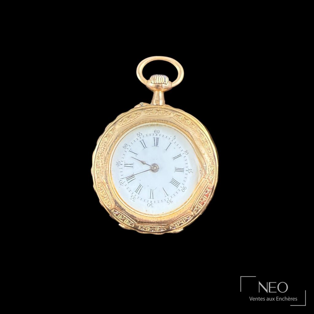 Montre à gousset en or jaune