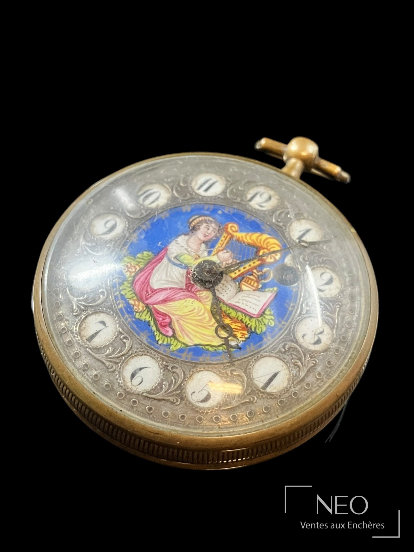 Montre à gousset en laiton