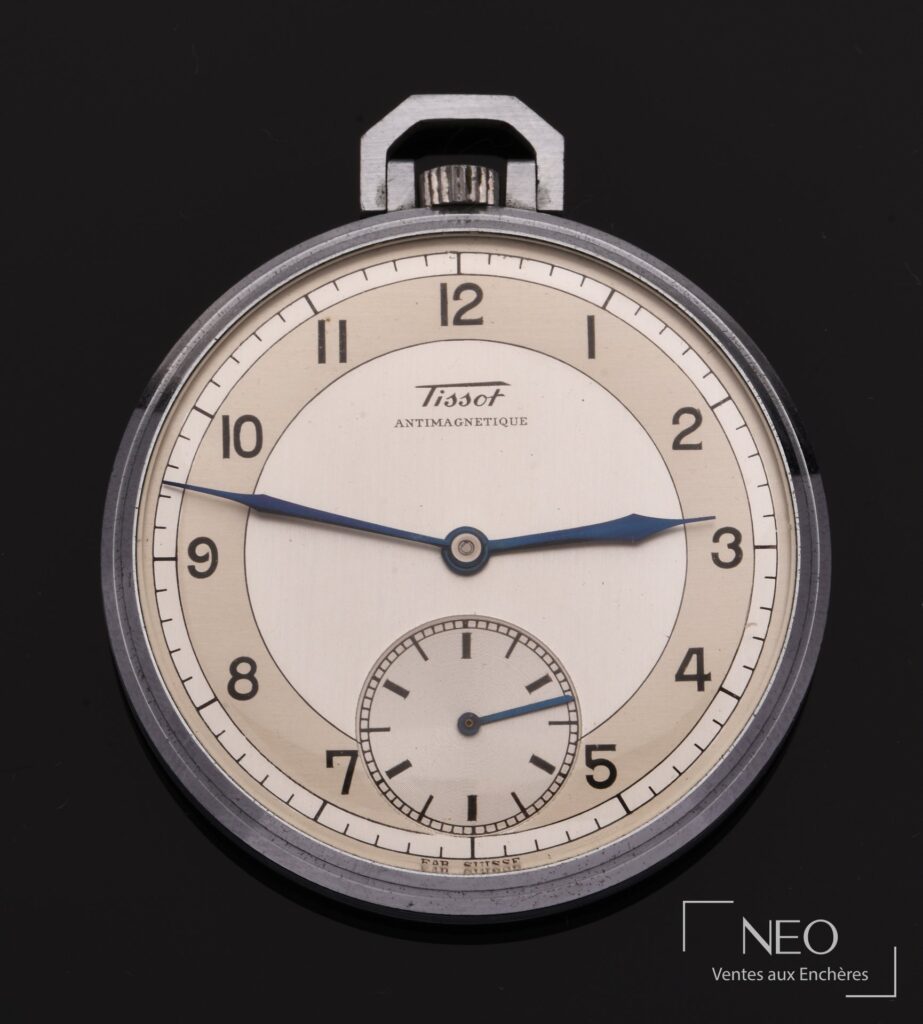 Montre à gousset Tissot en acier