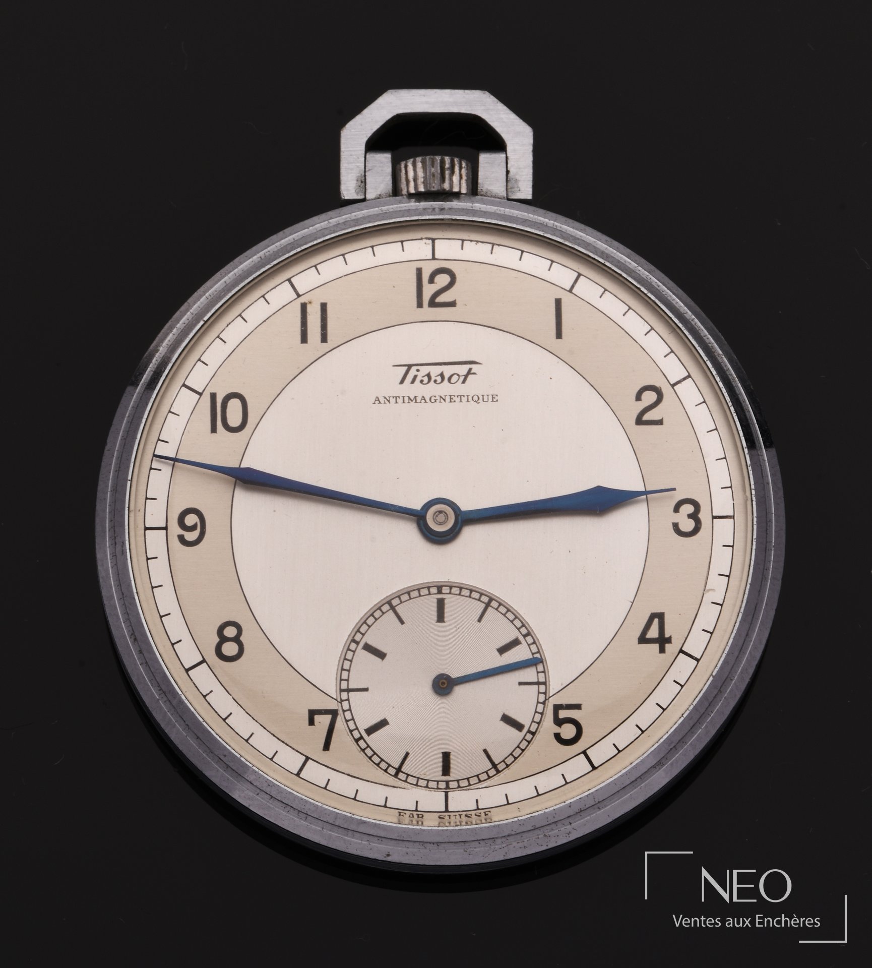 Montre à gousset Tissot en acier
