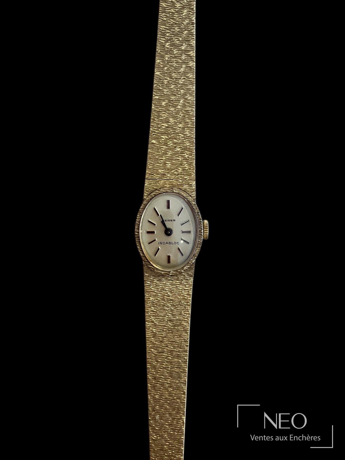 Montre bracelet CERES en or jaune