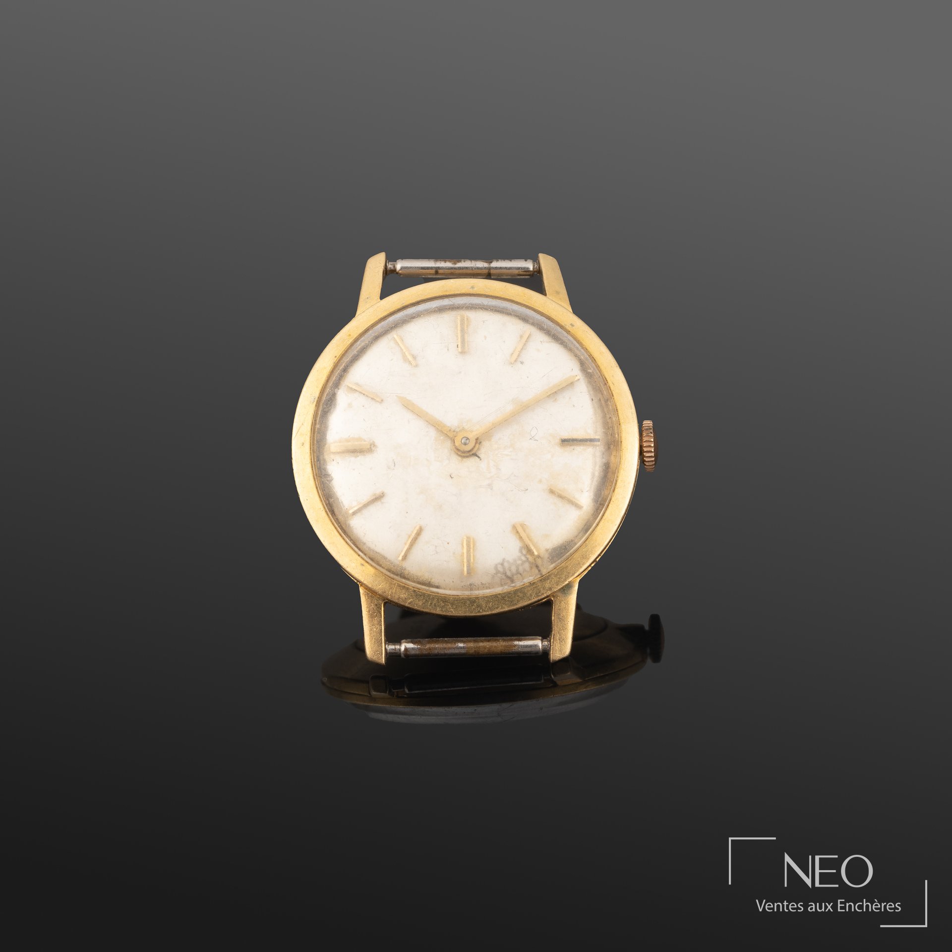 Montre bracelet en or jaune 18K