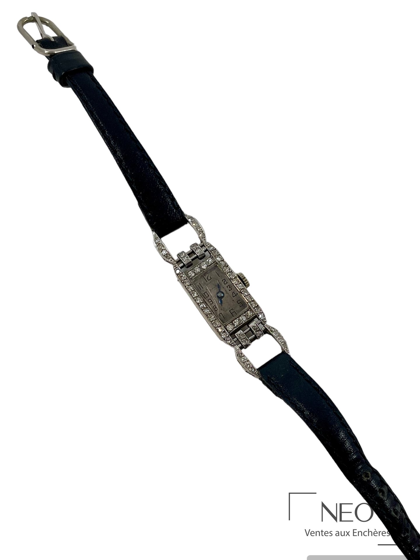 Montre de dame DECCO en or gris