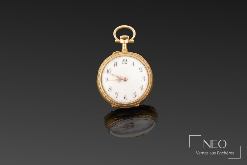 Montre de poche en or jaune