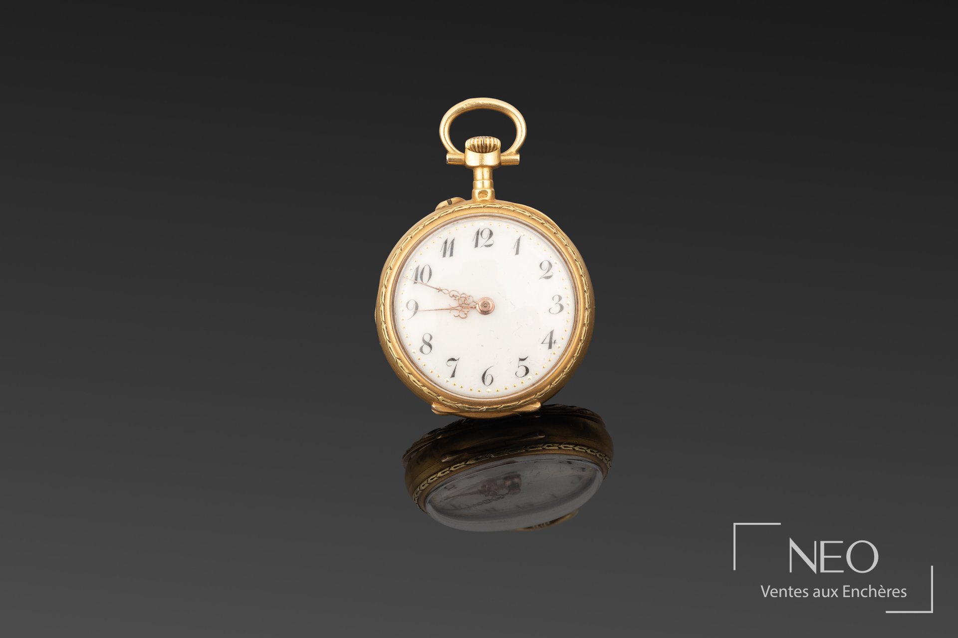 Montre de poche en or jaune