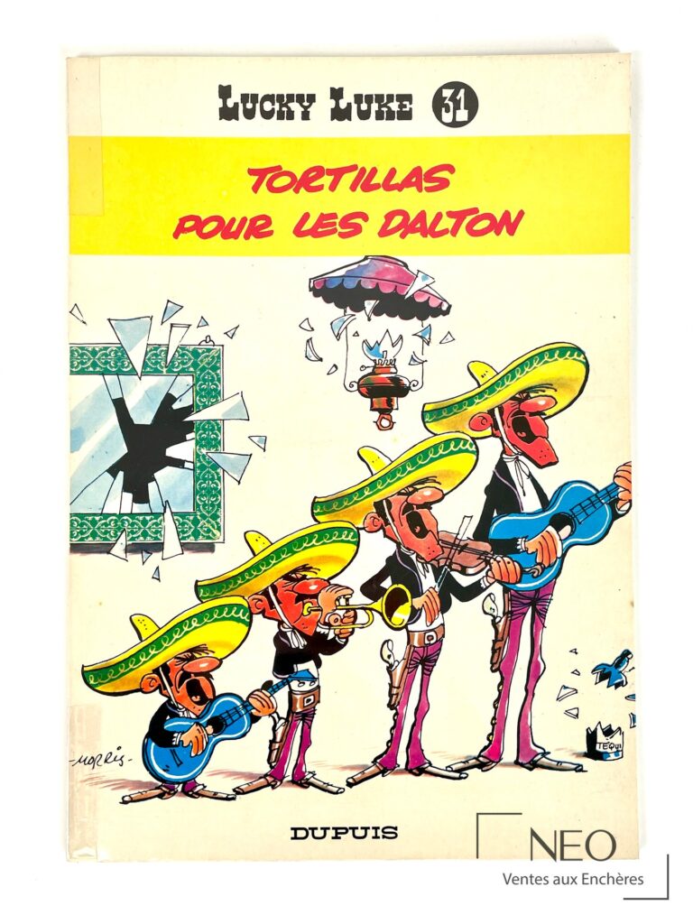 Couverture de l’album Lucky Luke Tortillas pour les Daltons de Morris