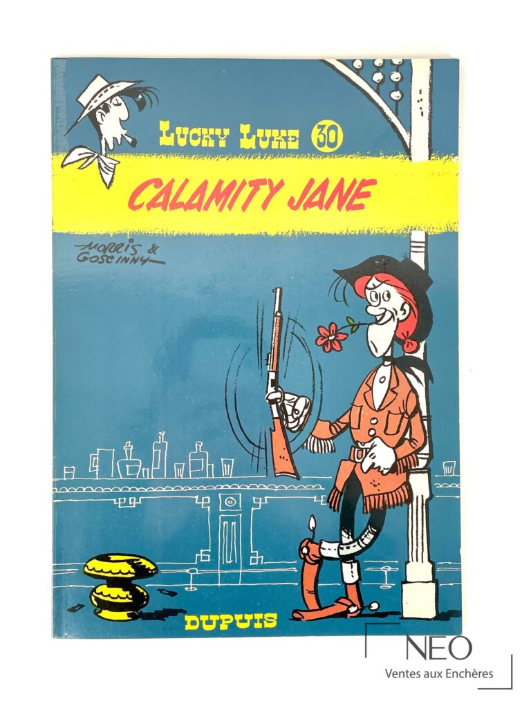 Couverture de Lucky Luke « Calamity Jane » de MORRIS