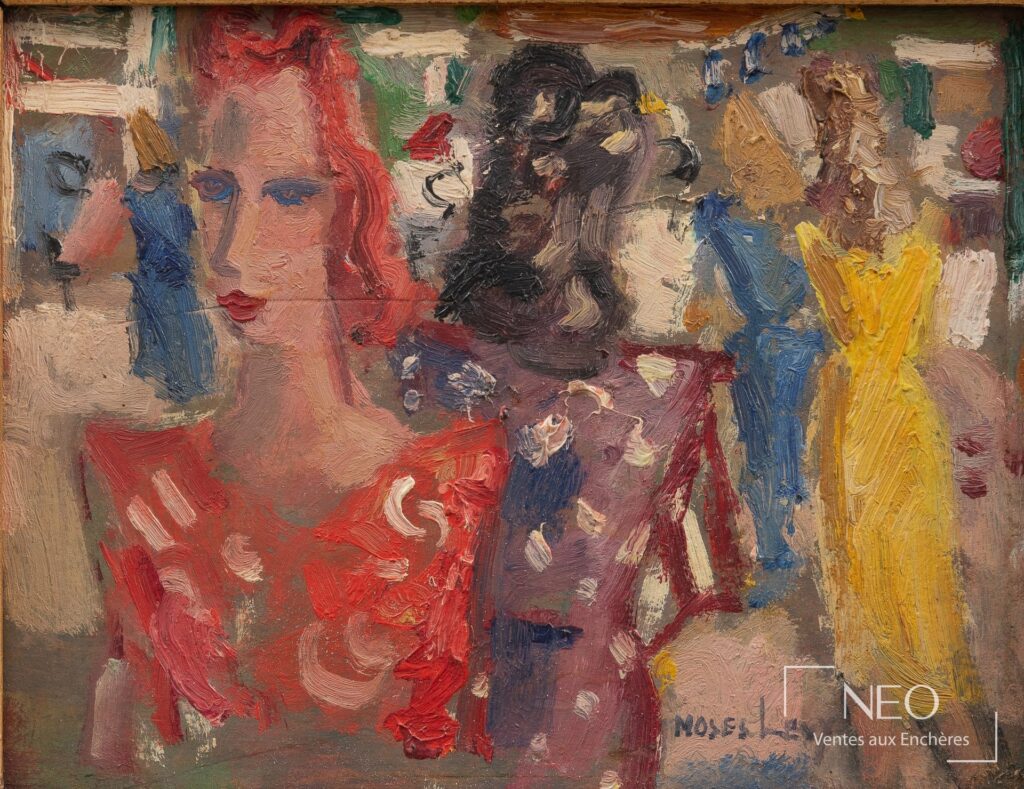 Scène urbaine de Moses Levy