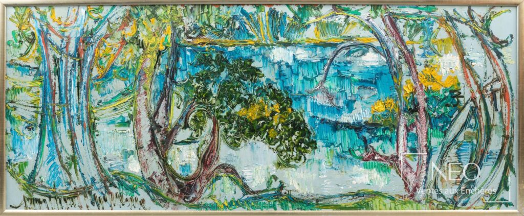 Paysage de mangrove de Nicolai Michoutouchkine