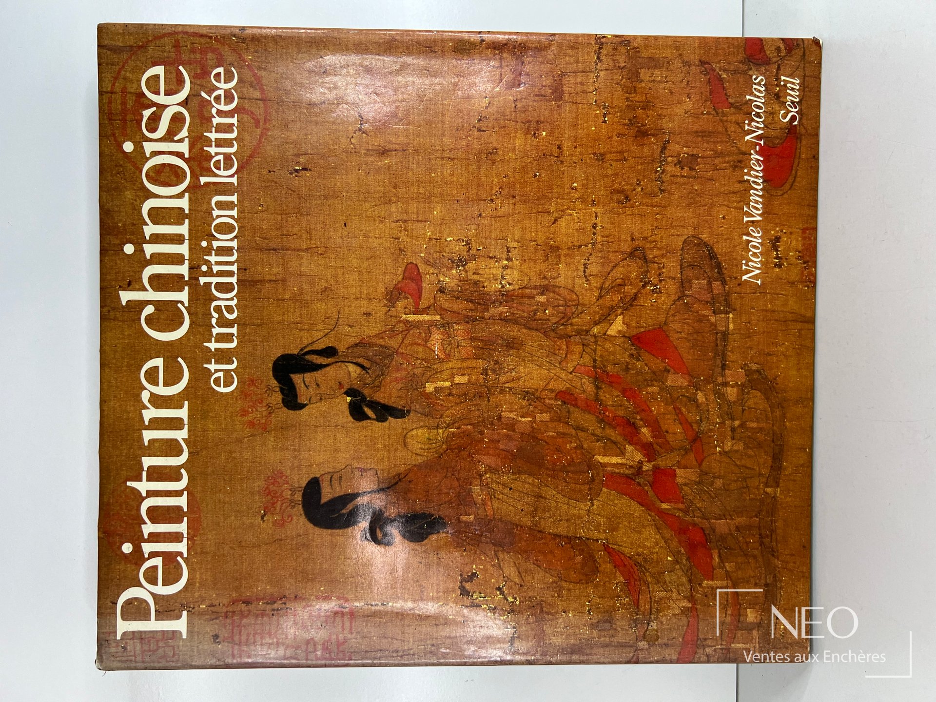 Couverture illustrée du livre Peinture chinoise et tradition lettrée de Nicole Vandier-Nicolas