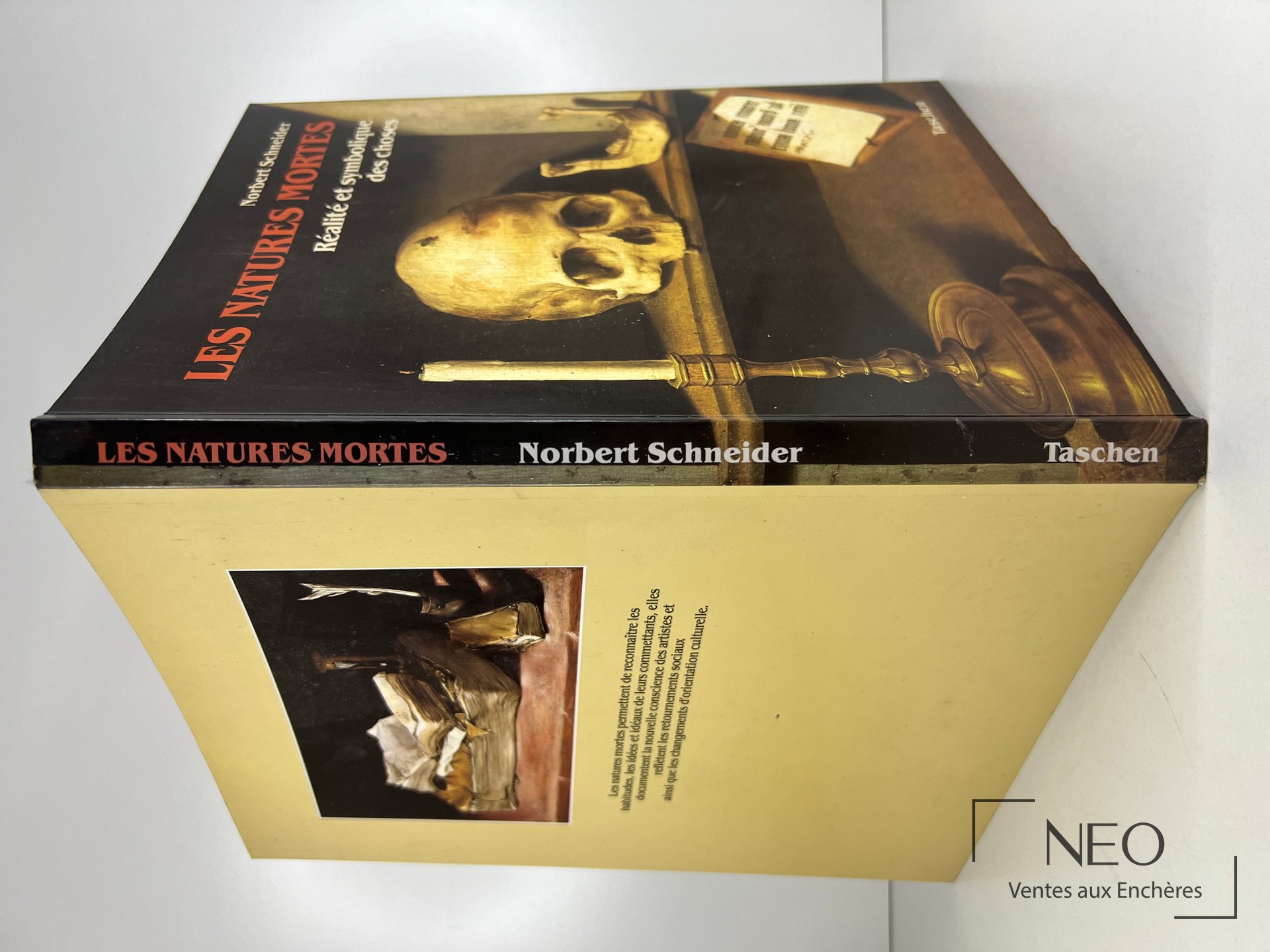 Couverture illustrée du livre Les Natures Mortes de Norbert Schneider