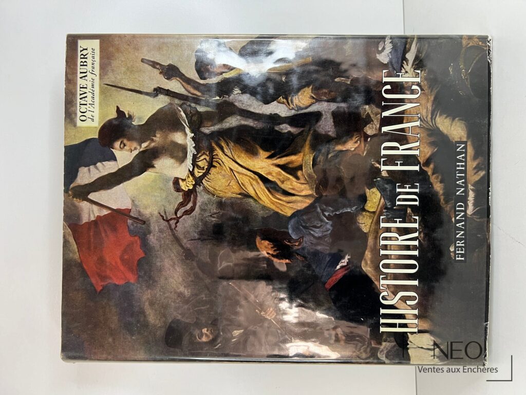 Couverture illustrée du livre Octave Aubry Histoire de France