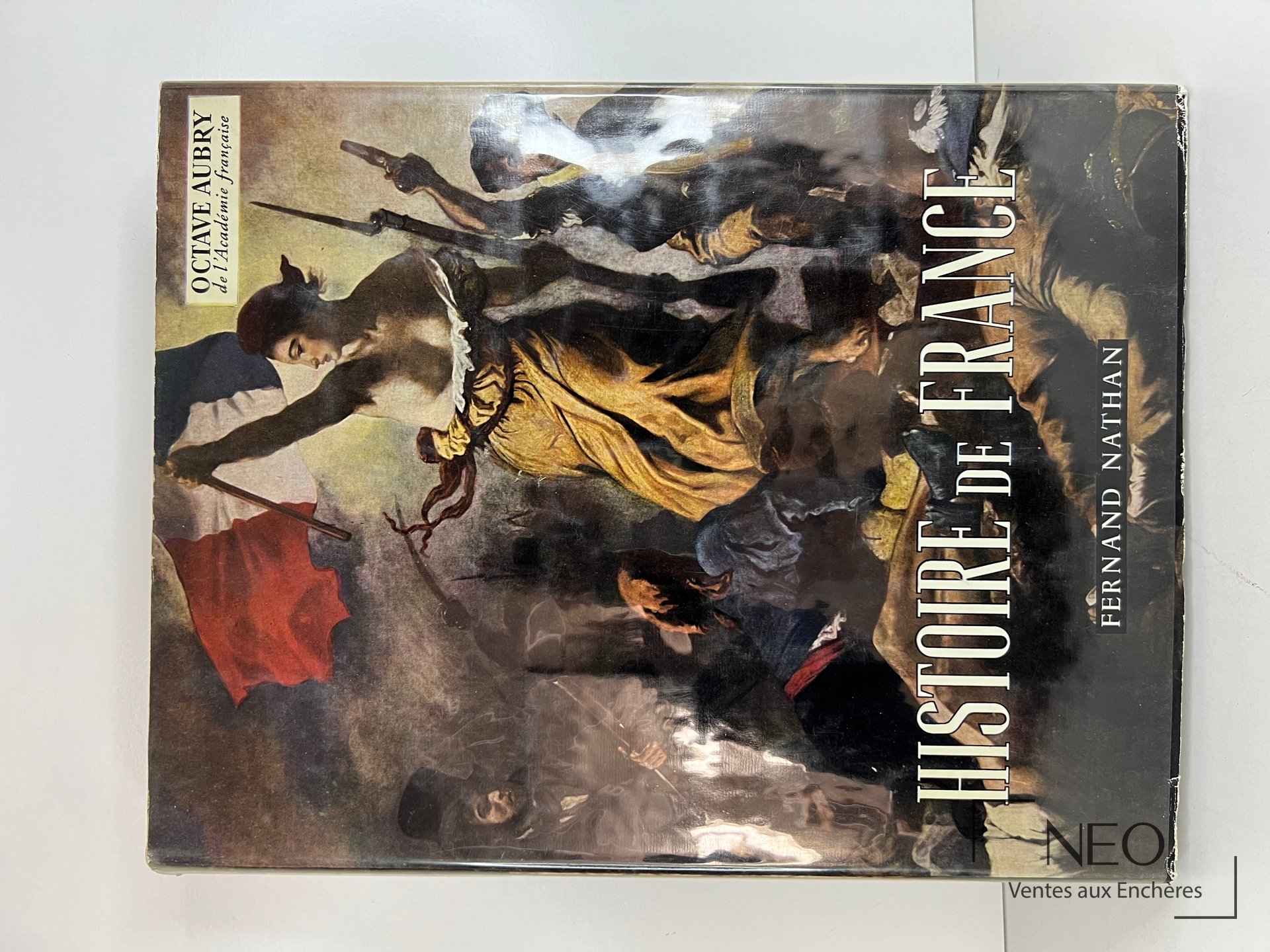 Couverture illustrée du livre Octave Aubry Histoire de France