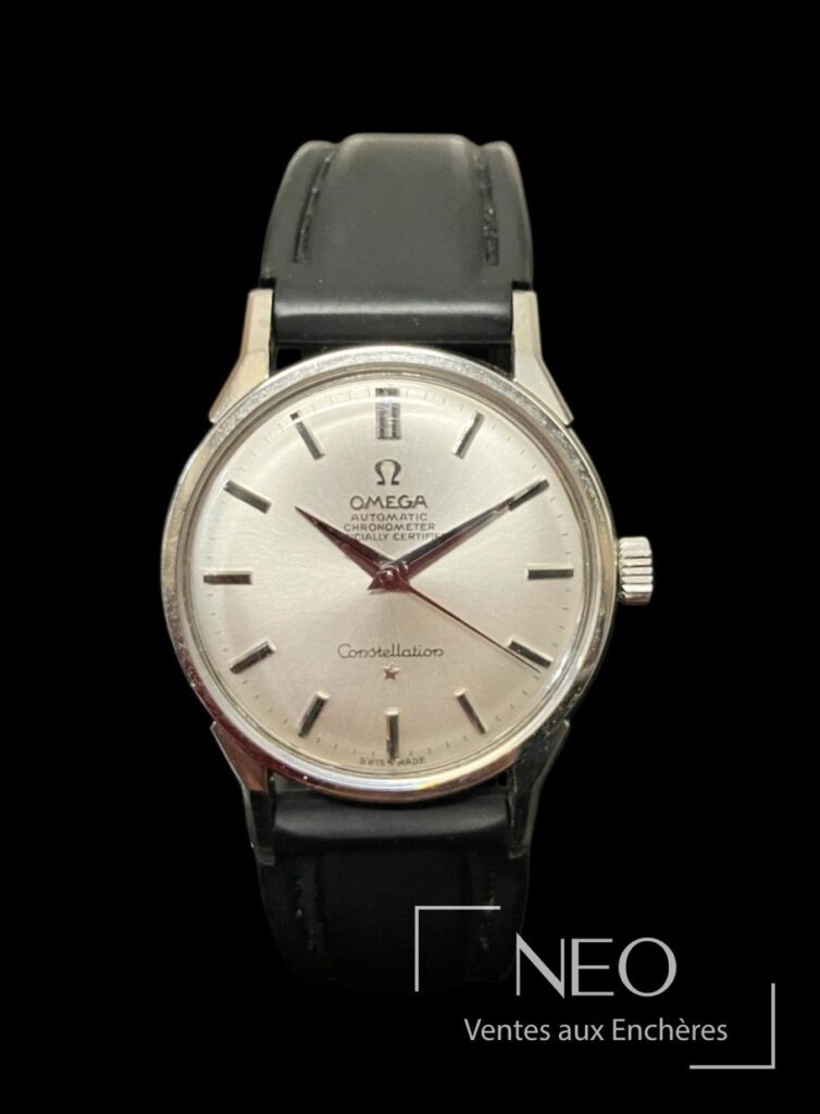 Montre Omega Constellation en acier