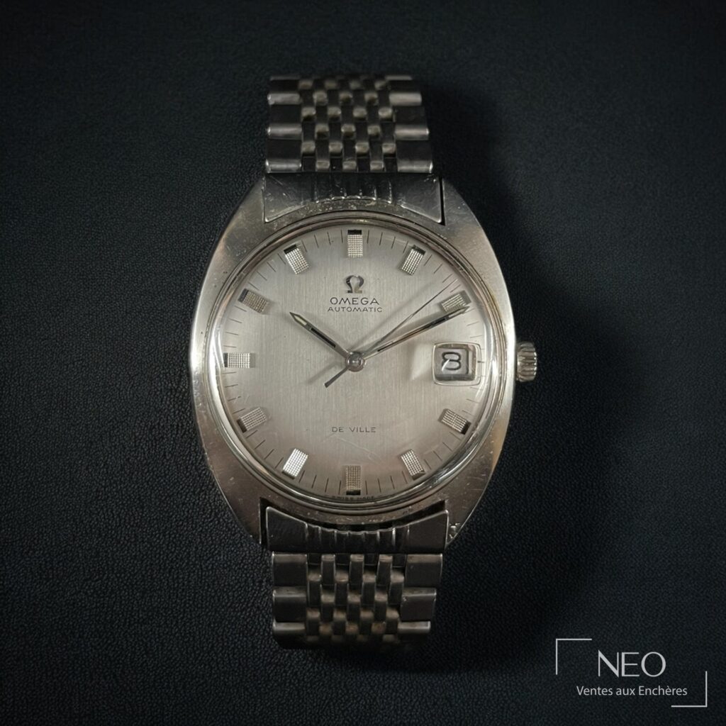 Montre Omega De Ville en acier