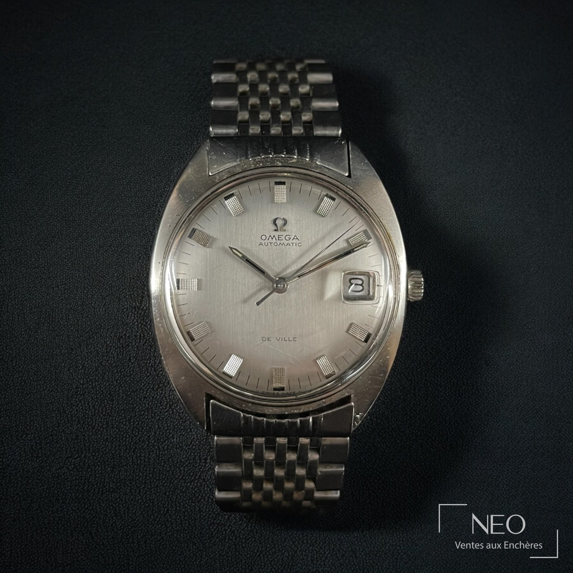 Montre Omega De Ville en acier