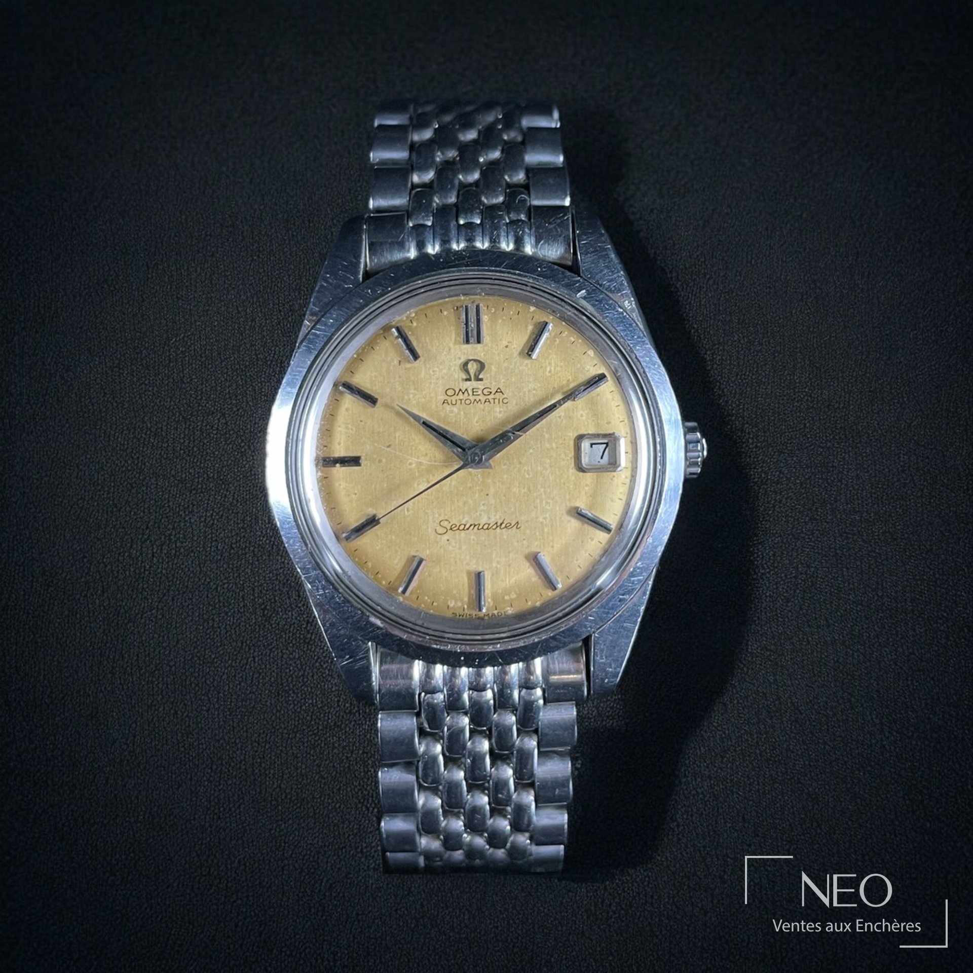 Montre Omega Seamaster en acier