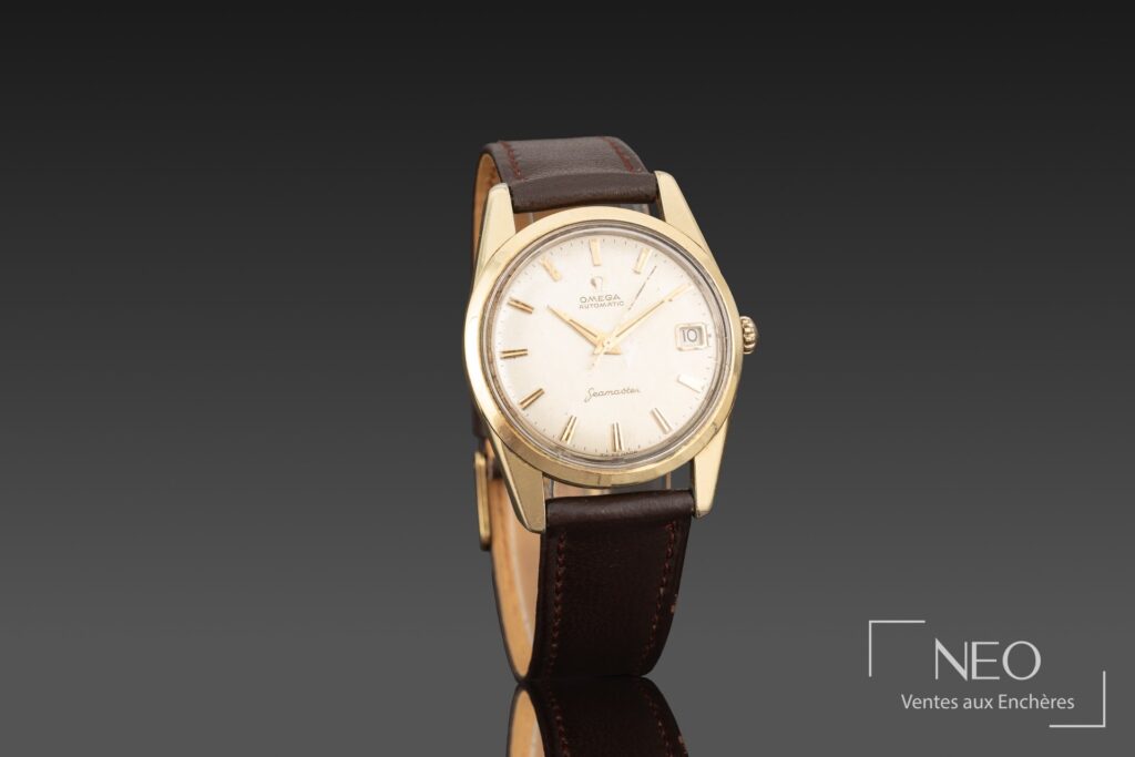 Omega Seamaster en plaqué or