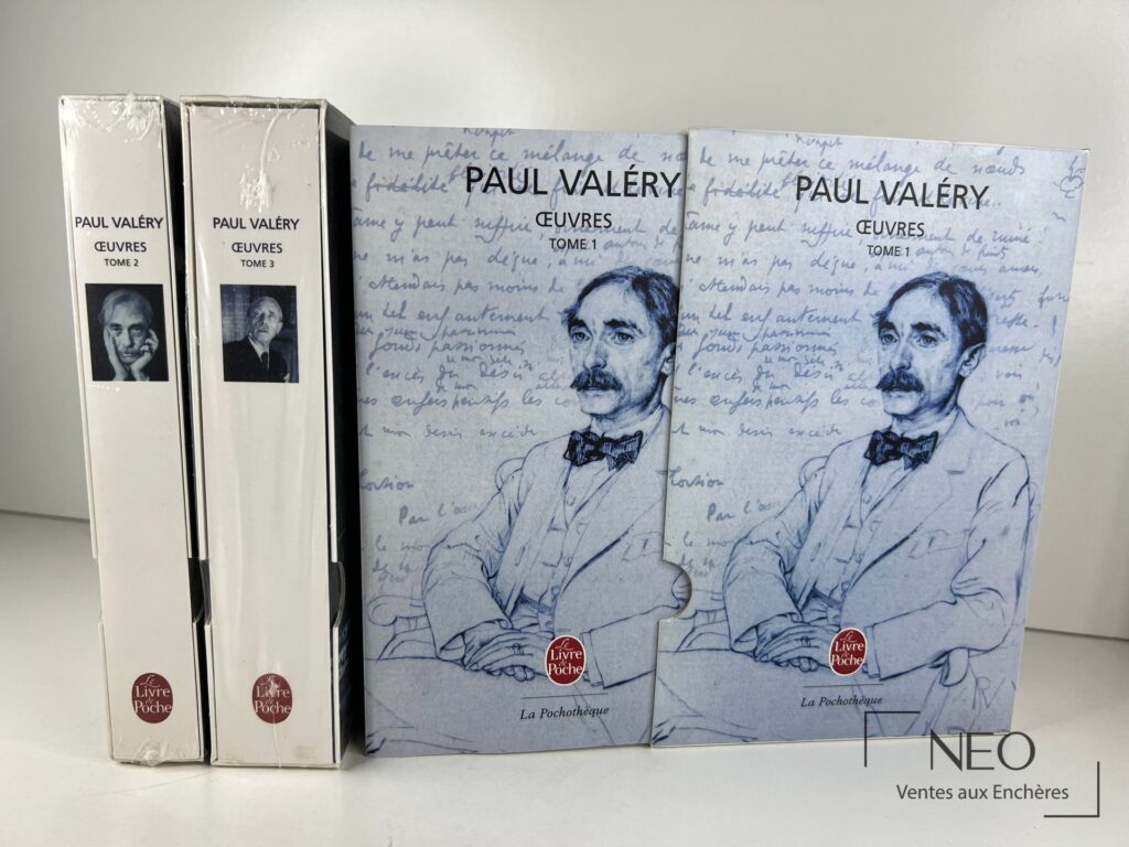 Les trois volumes Paul Valéry Œuvres