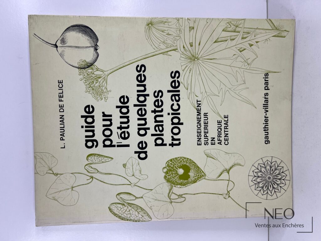 Couverture du guide de L. Paulian de Felice sur les plantes tropicales