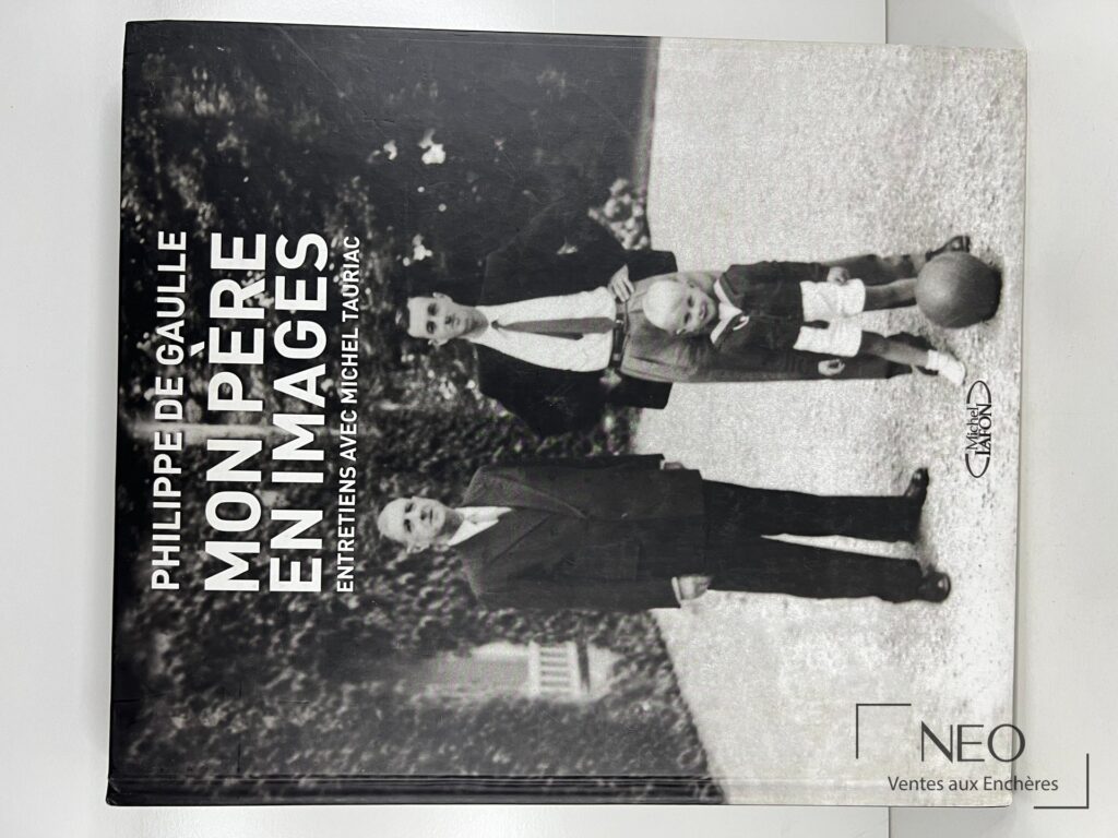 Couverture du livre Mon père en images de Philippe de Gaulle et Michel Tauriac