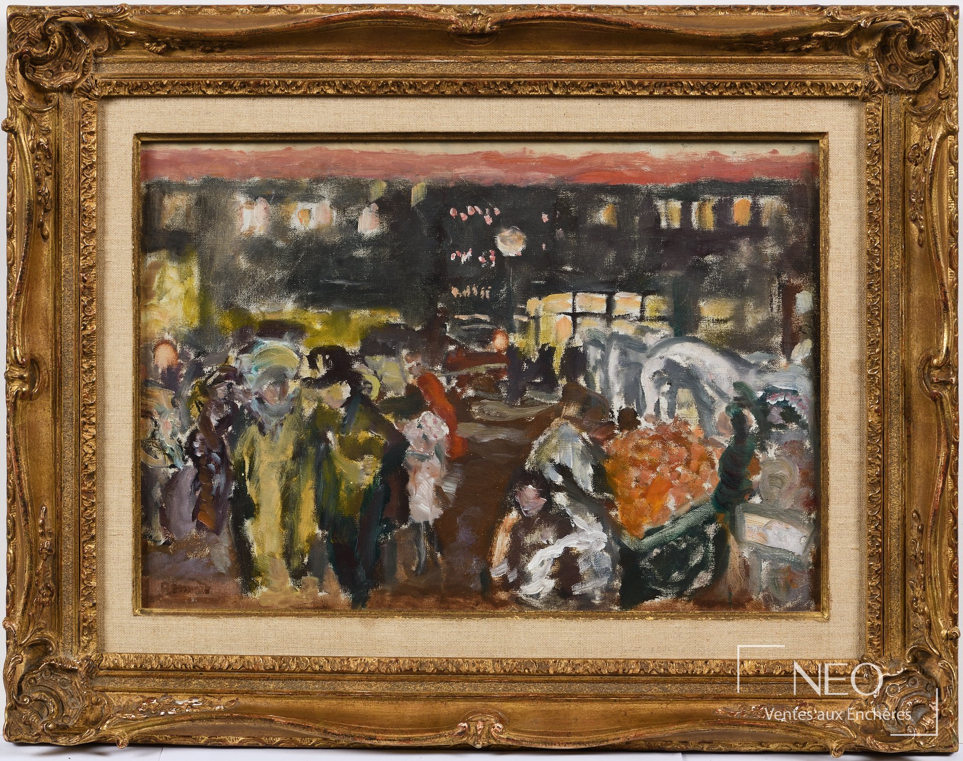 Pierre Bonnard, Boulevard de Clichy, 1907, huile sur toile