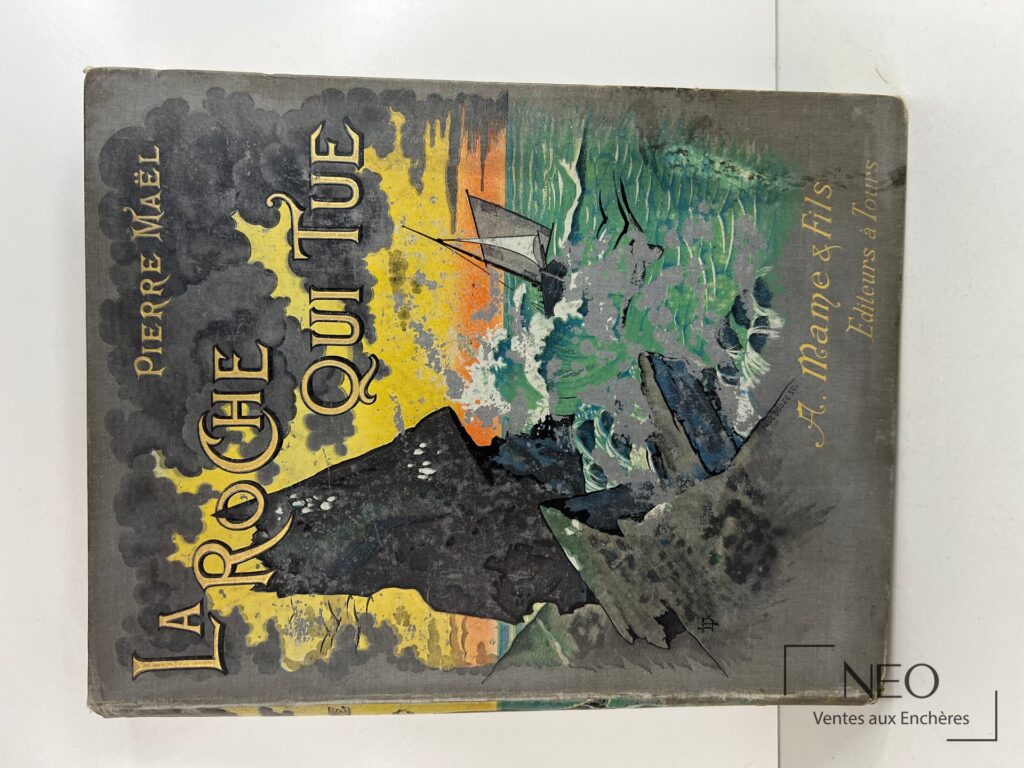 Couverture illustrée de La Roche-qui-tue de Pierre Mael