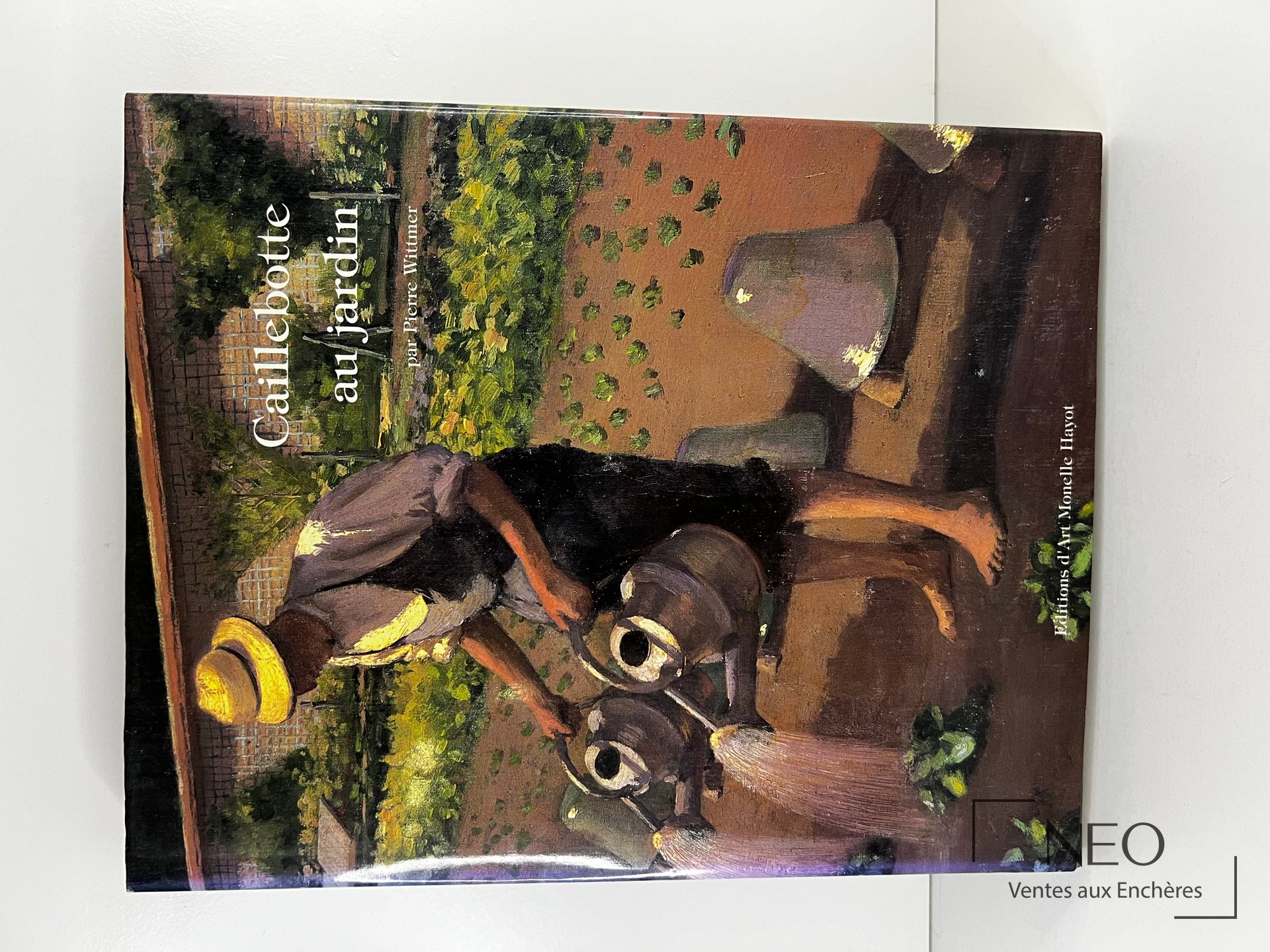 Couverture du livre Caillebotte au jardin de Pierre Wittmer