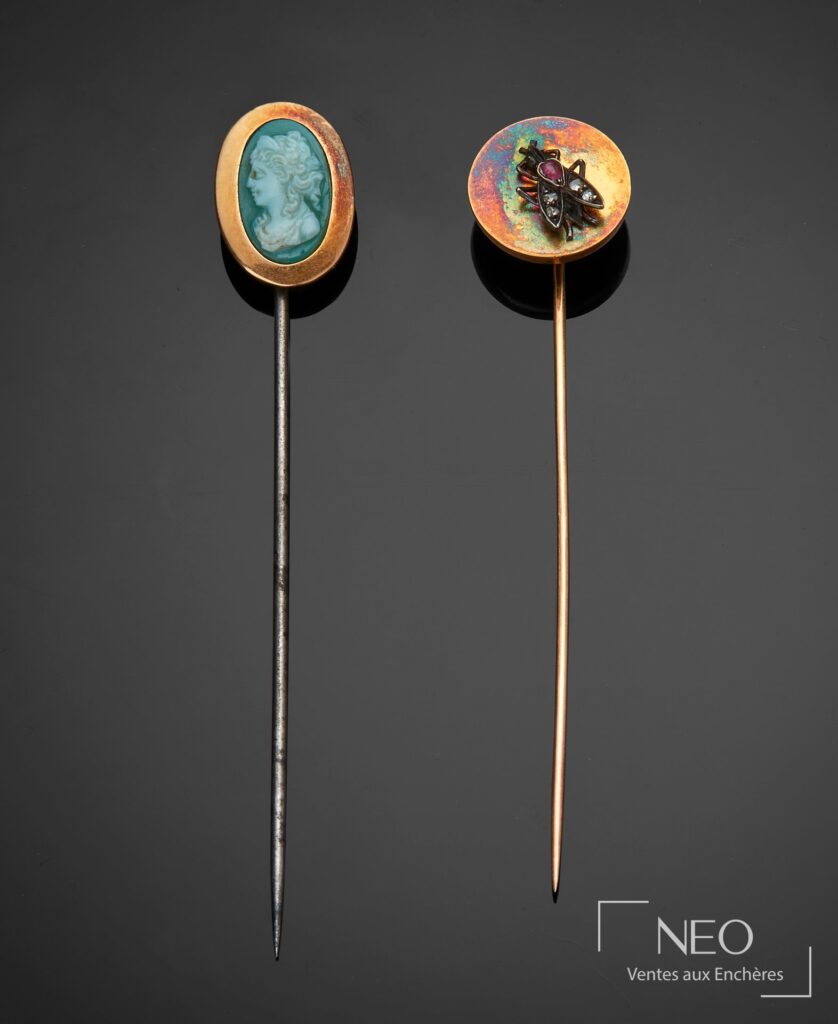 Deux piques de corsage