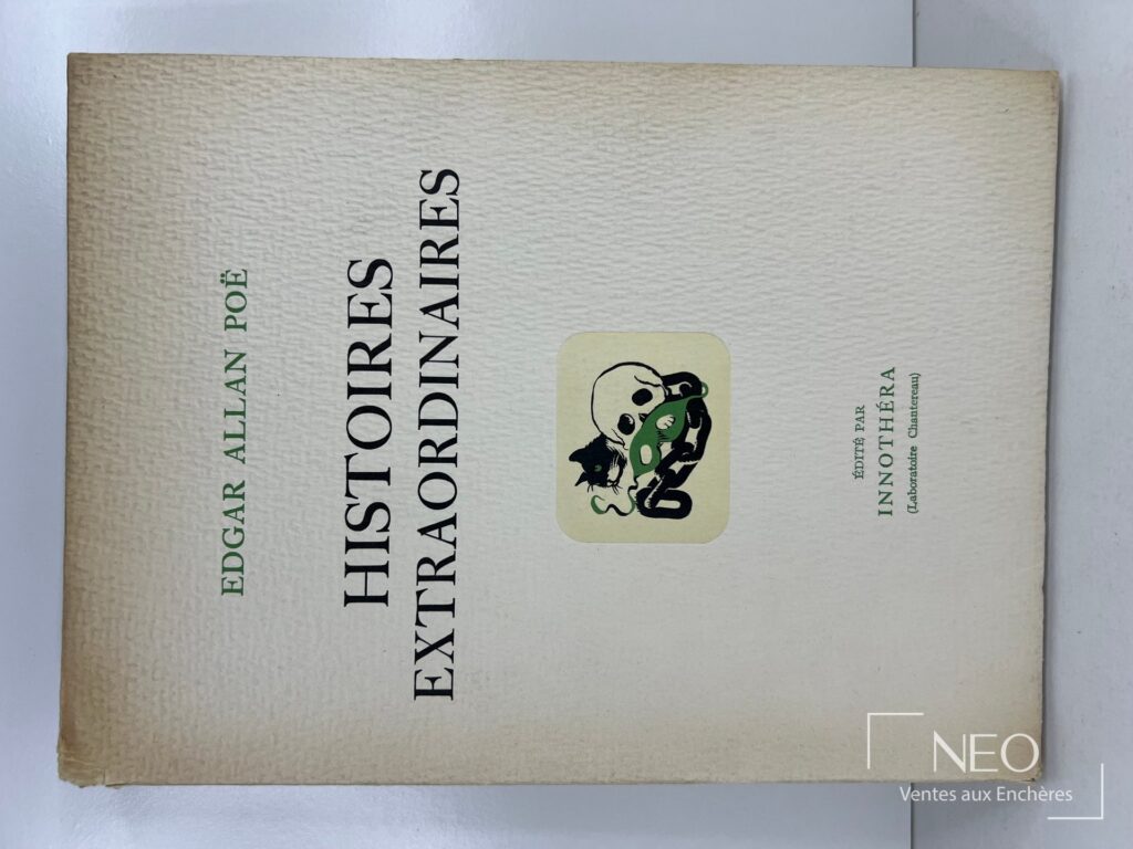 Couverture de Histoires extraordinaires d’Edgar Allan Poe édité chez Innothéra