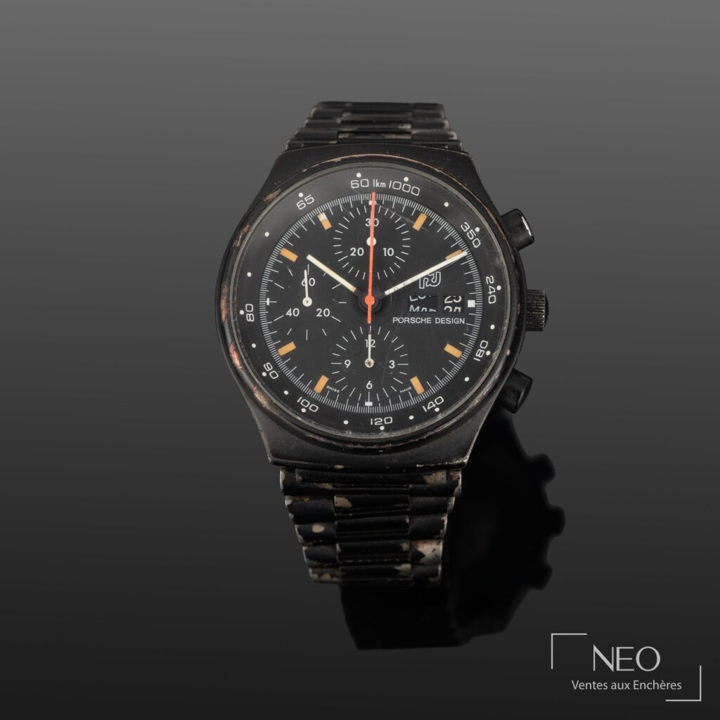 Montre chronographe Porsche Design par Orfina vue de face
