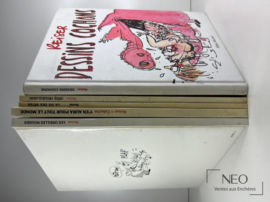 Couverture d'un livre de Reiser