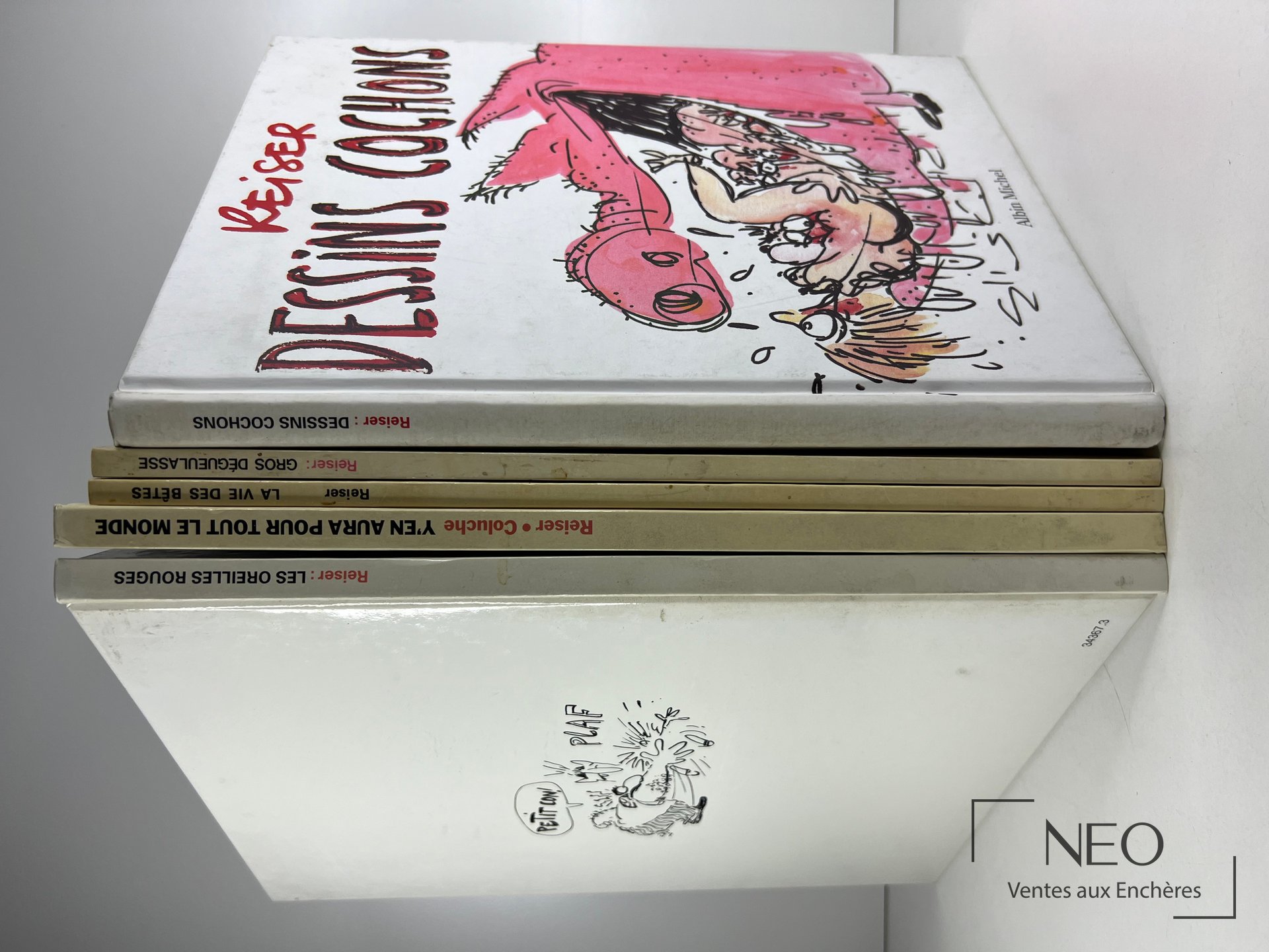 Couverture d'un livre de Reiser