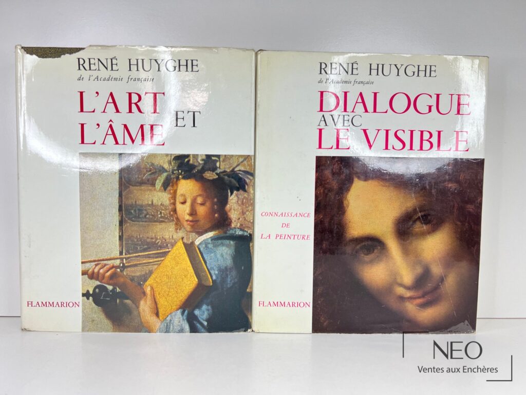 Deux volumes René Huyghe sous jaquettes illustrées