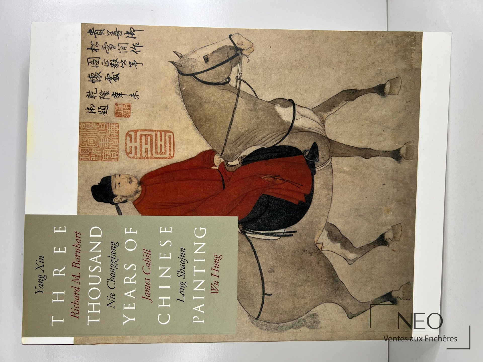 Couverture illustrée du livre Three Thousand Years of Chinese Painting de Richard M. Barnhart