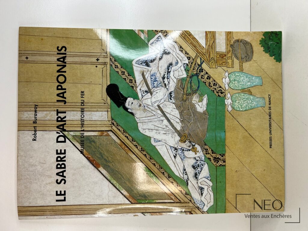 Couverture illustrée du livre Le Sabre d'art Japonais de Robert Burawoy