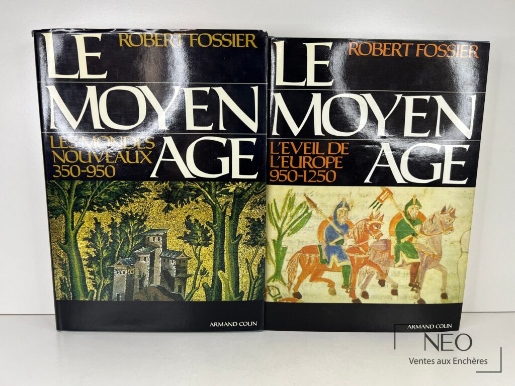 Les deux volumes de Le Moyen Age de Robert Fossier