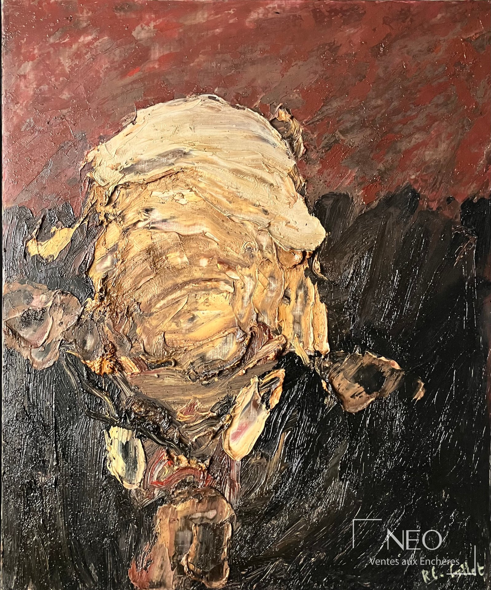 Composition abstraite de Roger-Edgar Gillet