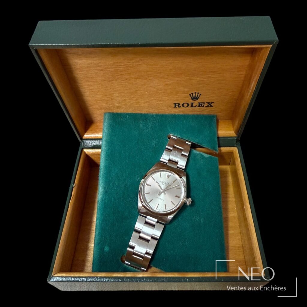 Montre Rolex Air King dans sa boîte d'origine