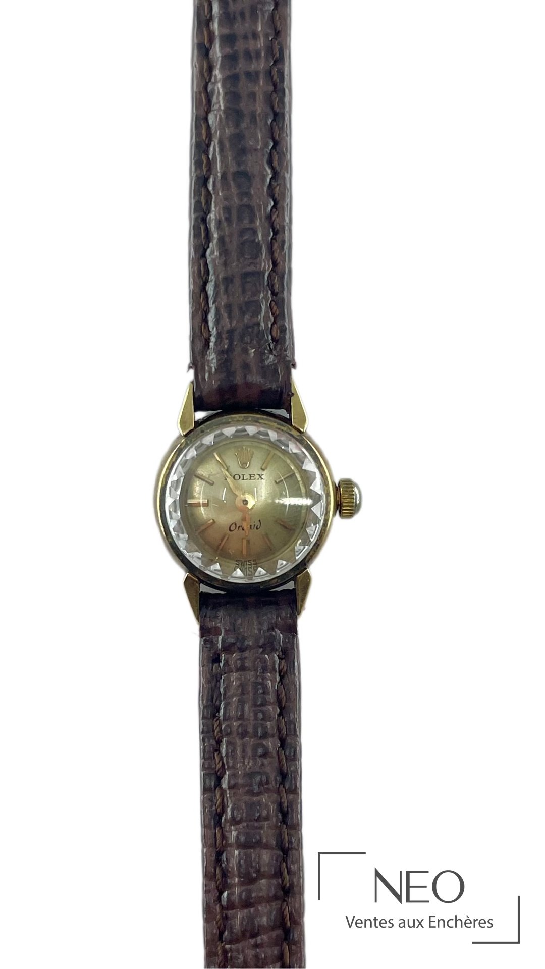 Rolex montre-bracelet modèle Orchid en or jaune 18 carats