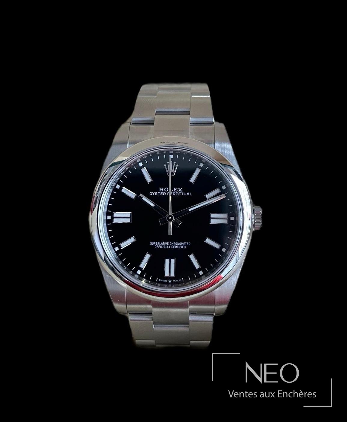 Rolex Oyster Perpetual en acier