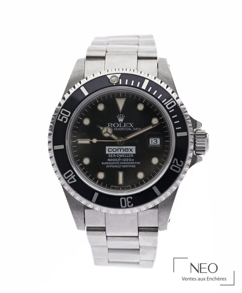 Montre Rolex Sea-Dweller COMEX en acier