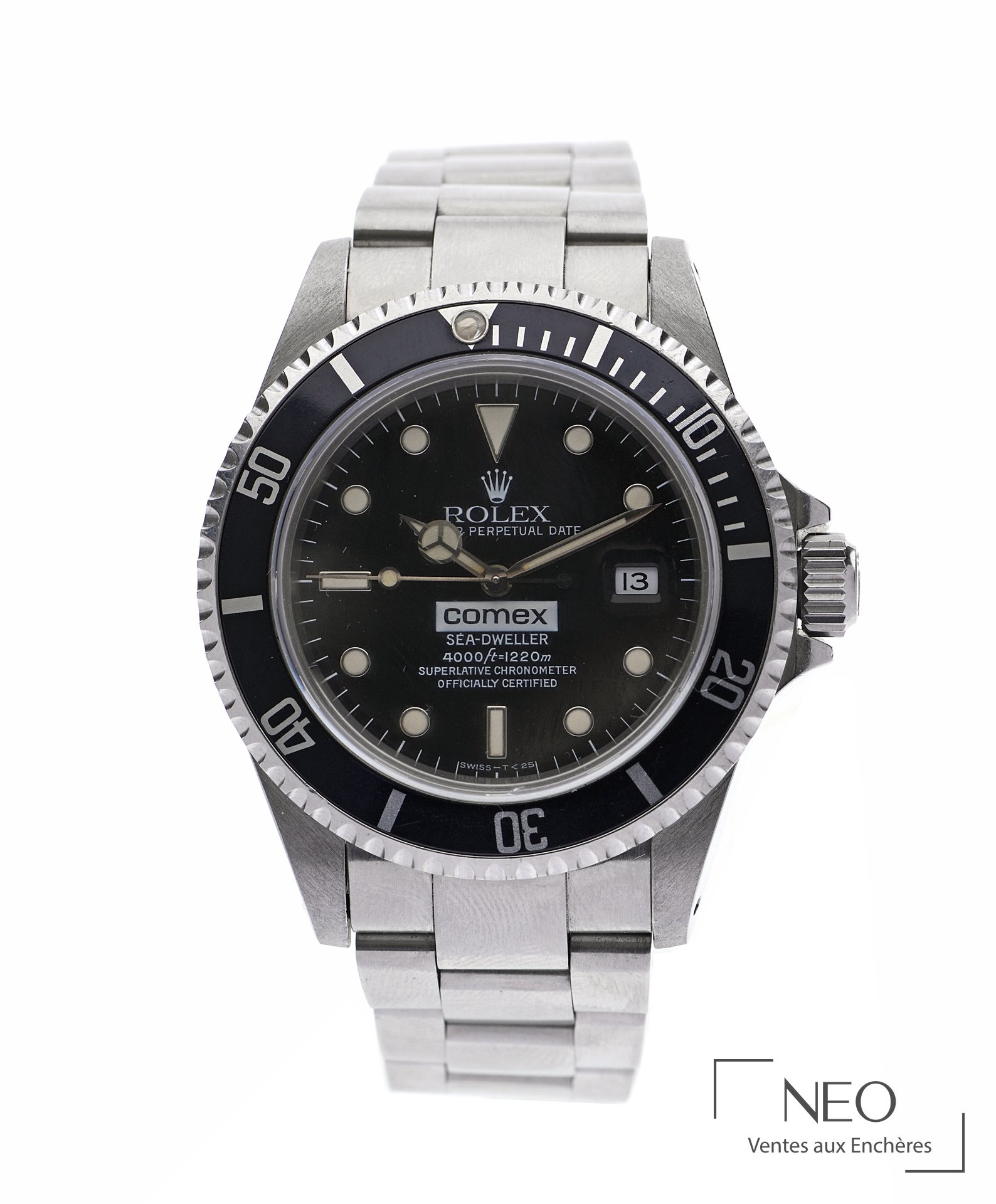 Rolex Oyster Perpetual Sea-Dweller COMEX référence 16600 vers 1997