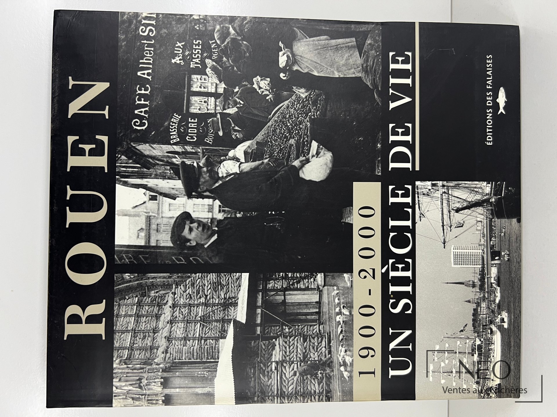 Couverture illustrée du livre Rouen 1900-2000 un Siècle de Vie