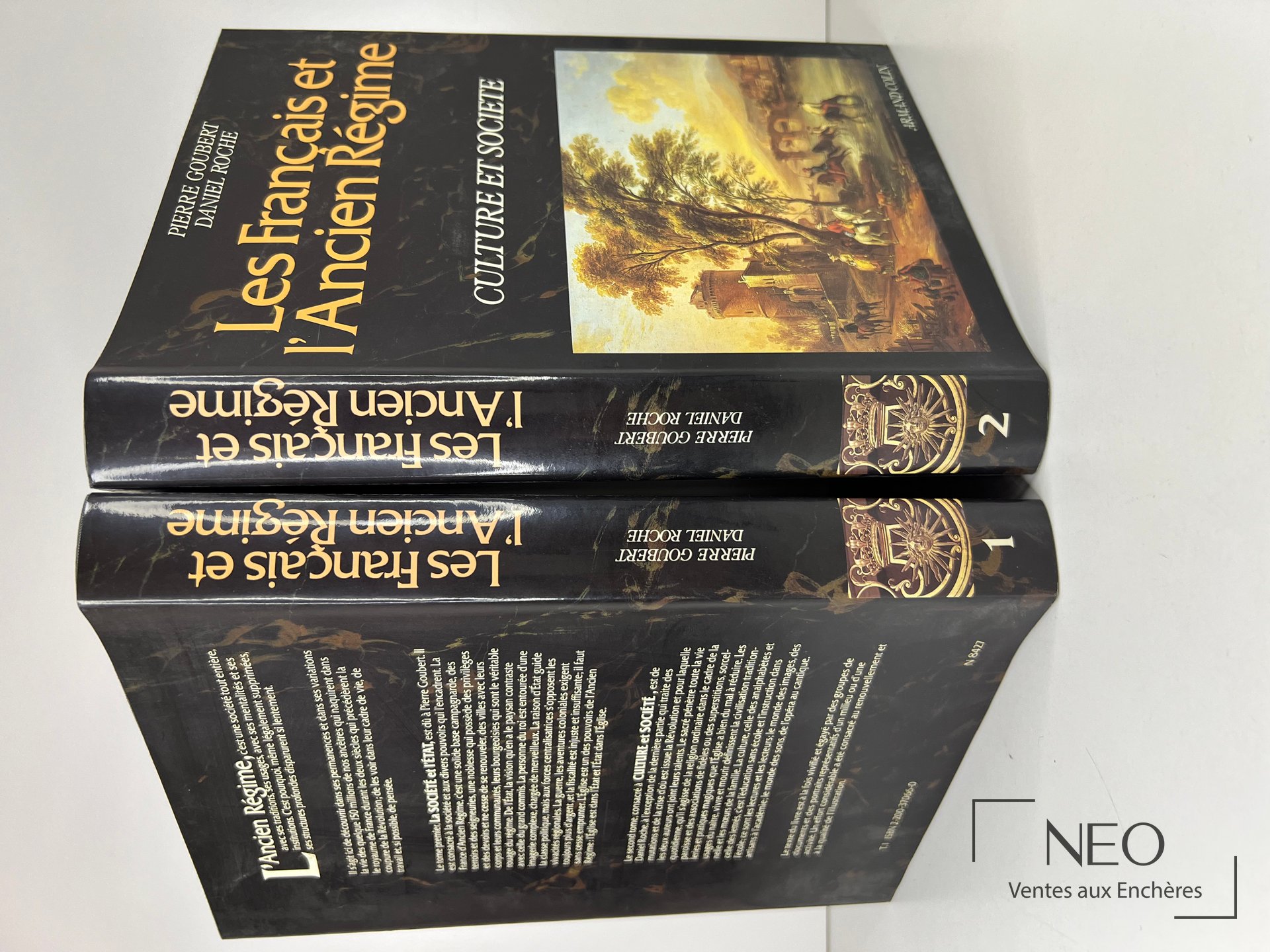 Les Français et l’Ancien Régime, 2 volumes, Armand Colin, 1984