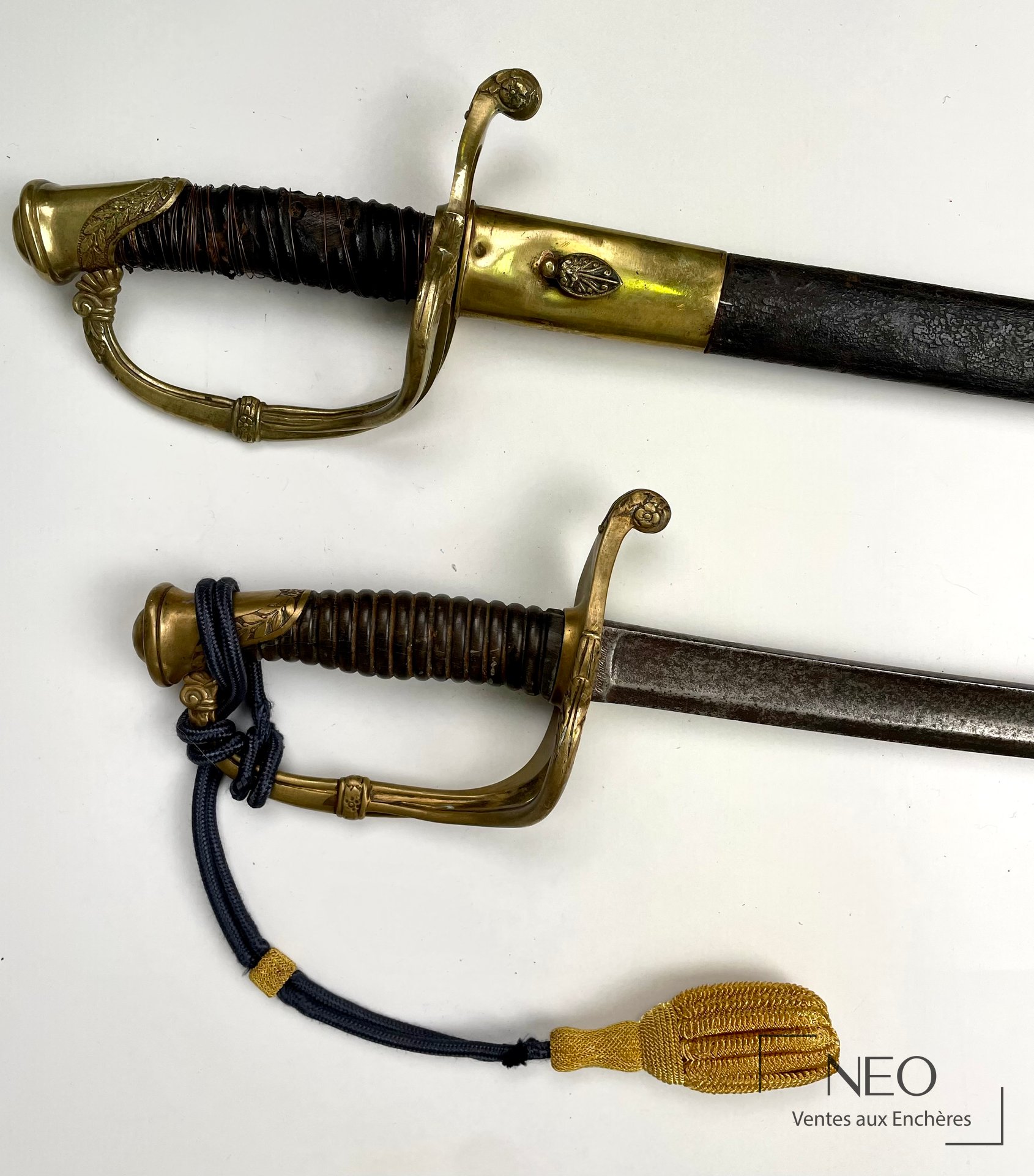Sabre d’officier d’infanterie modèle 1821, lame de Coulaux